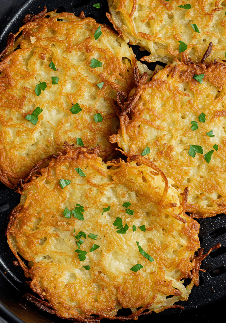 Knuspriges Zwiebelschnitzel aus dem Airfryer