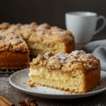Streuselkuchen mit Pudding