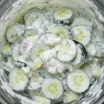 Gurkensalat mit Joghurt