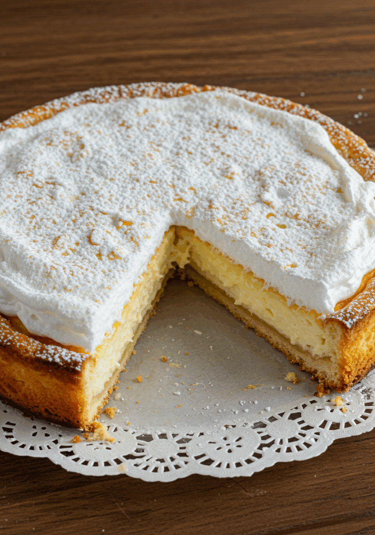 Käse-Schneekuchen mit Schmand