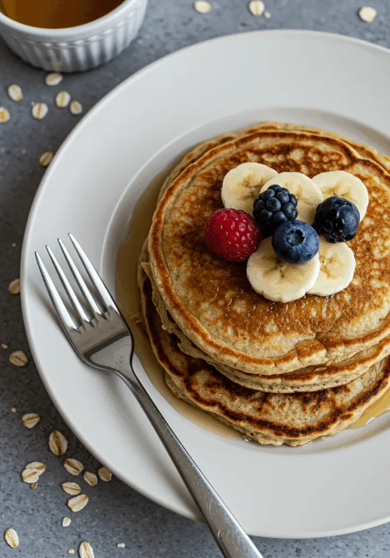 Haferflocken Pfannkuchen