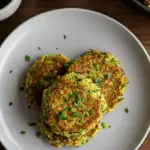 Zucchinipuffer aus dem Ofen