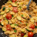 Zucchini-Tomaten-Reis
