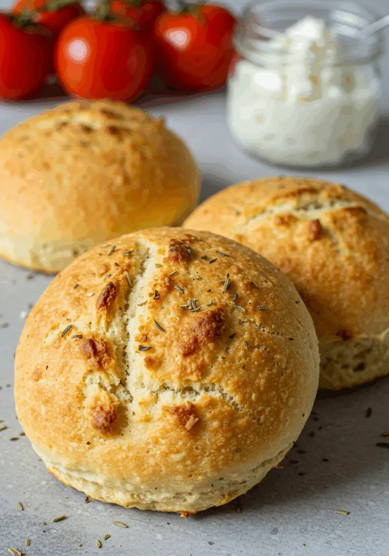 Kalorienarme Quark-Brötchen