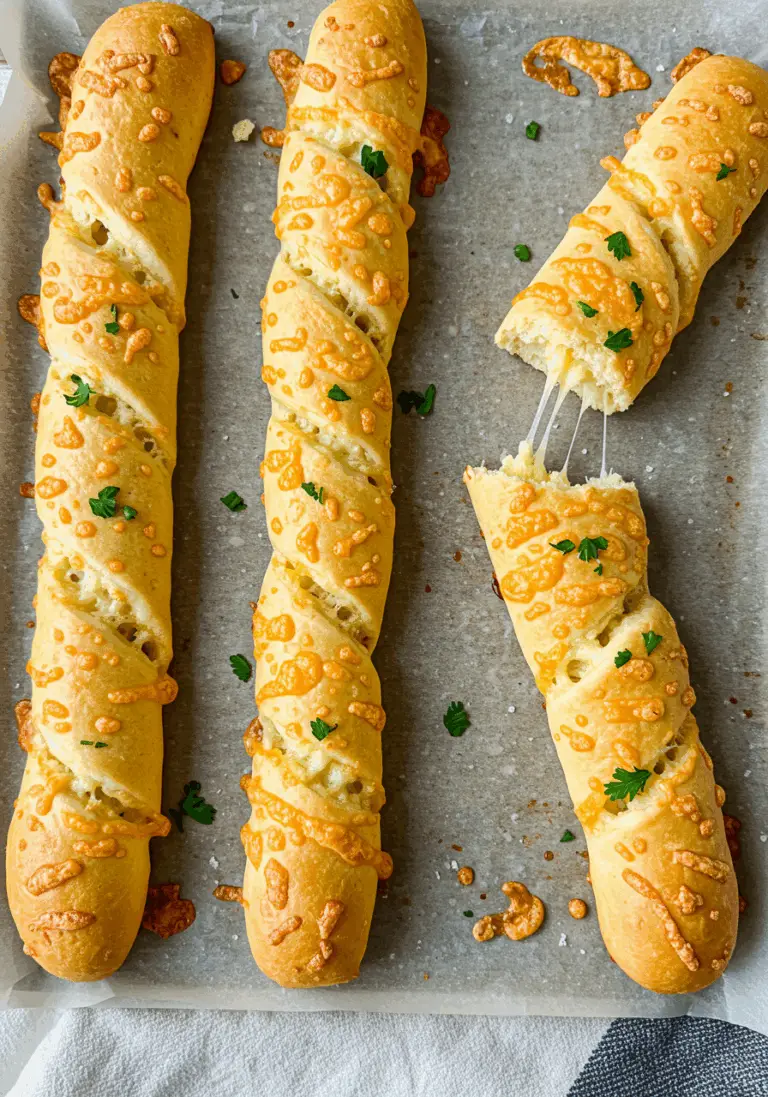 Käse Brotsticks
