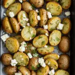 Geröstete Kartoffeln mit Feta