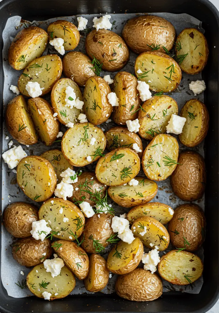 Geröstete Kartoffeln mit Feta