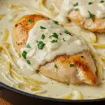 Hähnchenfilet in Frischkäse-Parmesan-Soße