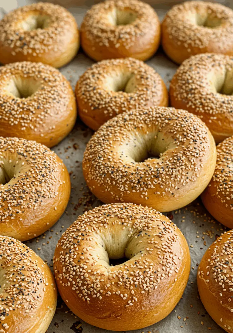 Einfach Hausgemachte Bagels