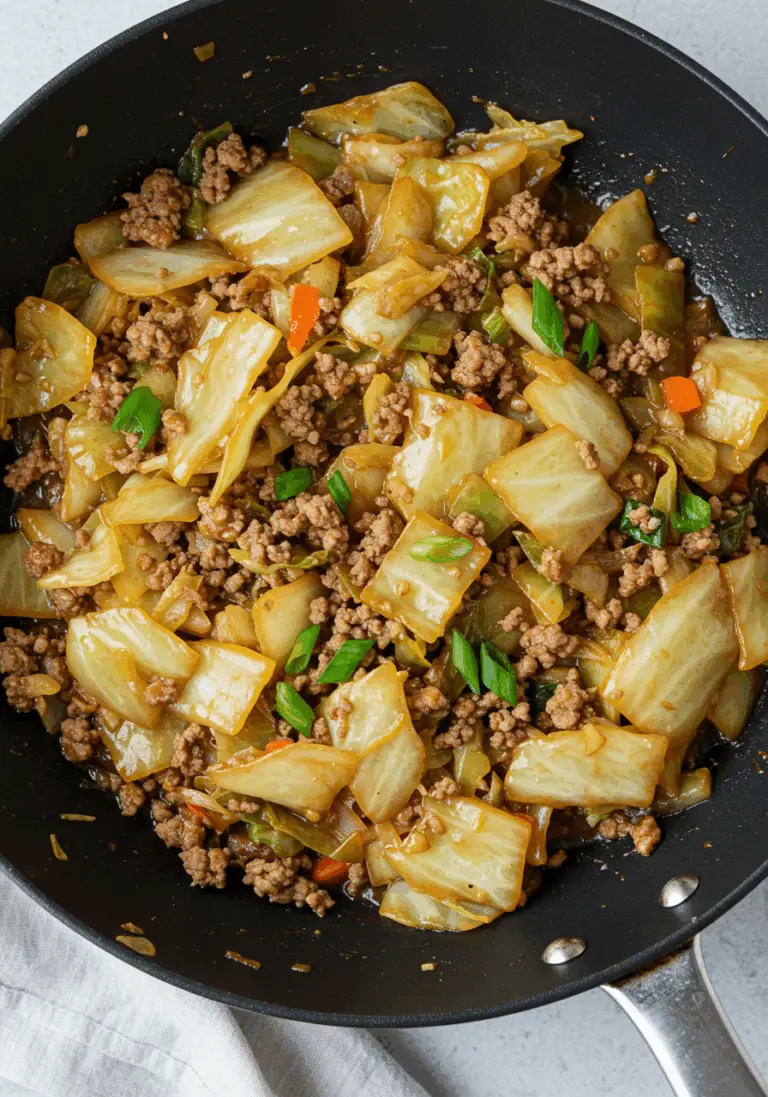 Chinakohl mit Hackfleisch
