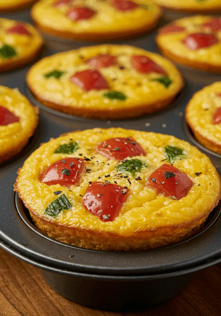 Frühstücksmuffins mit Ei