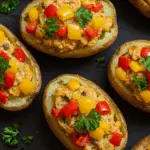 Ofenkartoffeln mit herzhafter Füllung