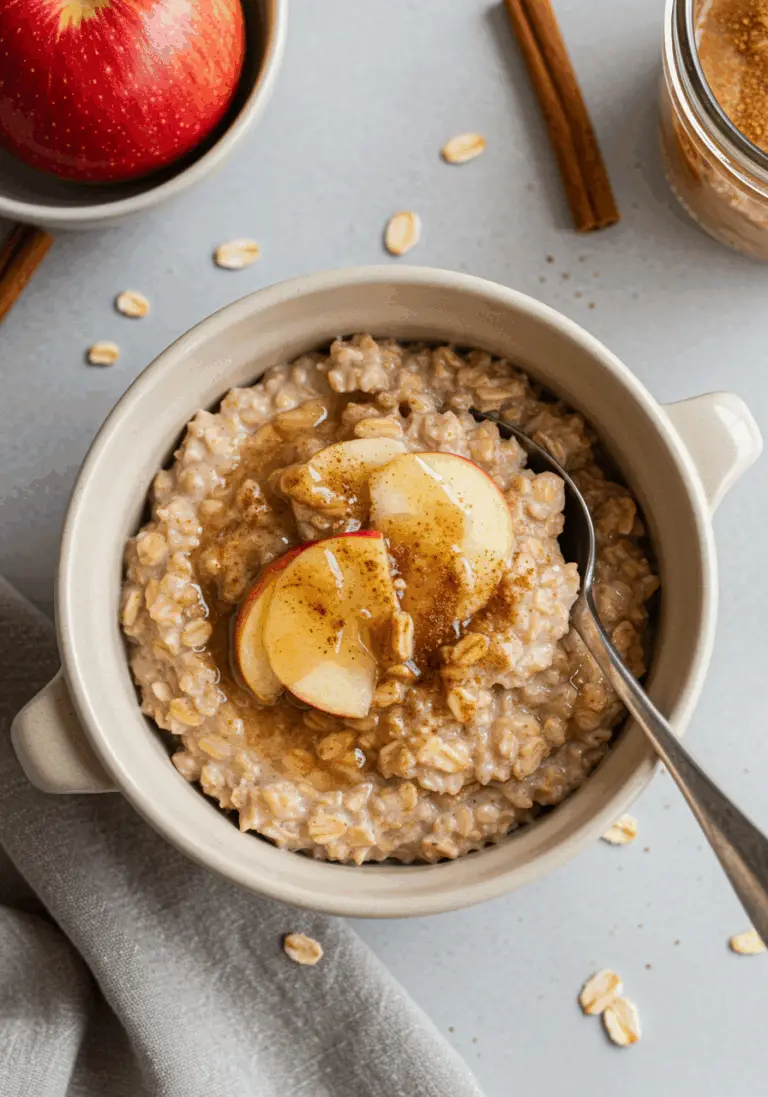 Apfel-Zimt Overnight Oats