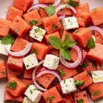 Verfrissende Watermeloen Salade met Feta