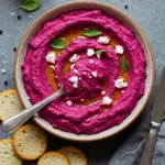 Rote Bete-Dip mit Feta
