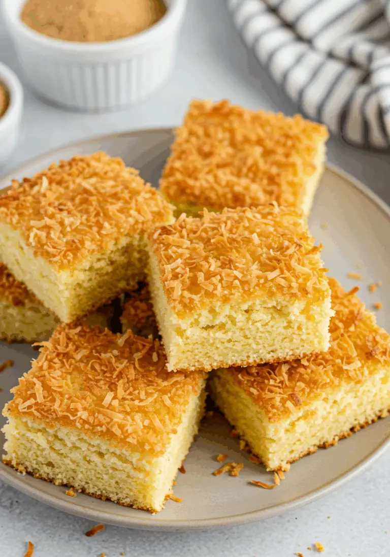 Buttermilchkuchen mit Kokos