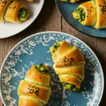 Bärlauch Franzbrötchen