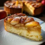 Apfelkuchen mit Pudding