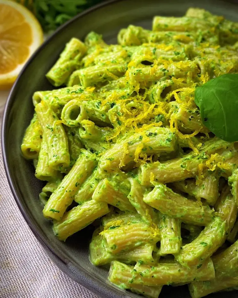 Avocado Frischkäse Pasta