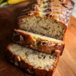 Bananenbrot mit Quark