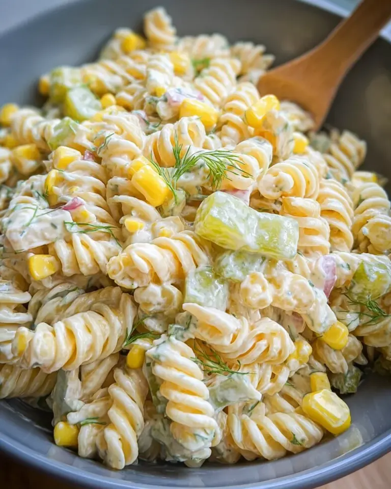 Bester und leckerster Nudelsalat