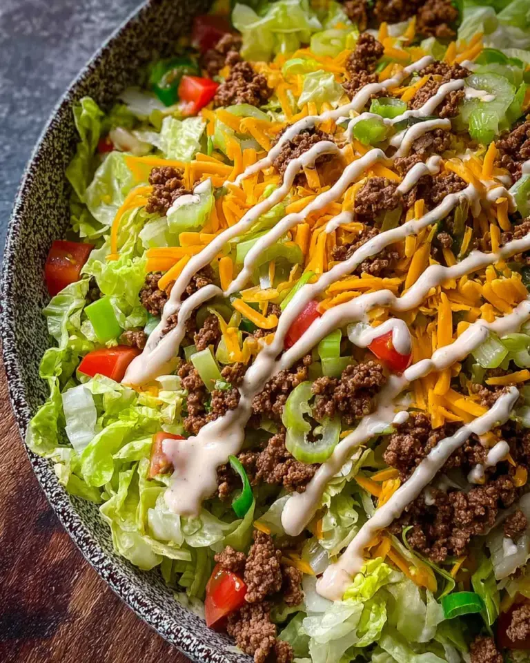 Big Mac Salat: Genial einfach in 20 Minuten