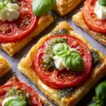 Blätterteig-Tomaten-Quadrate