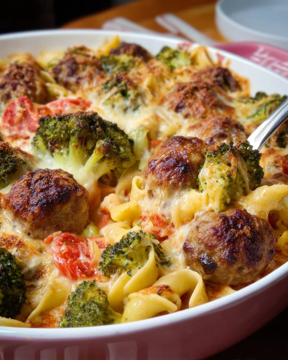 Broccoli-Nudelauflauf