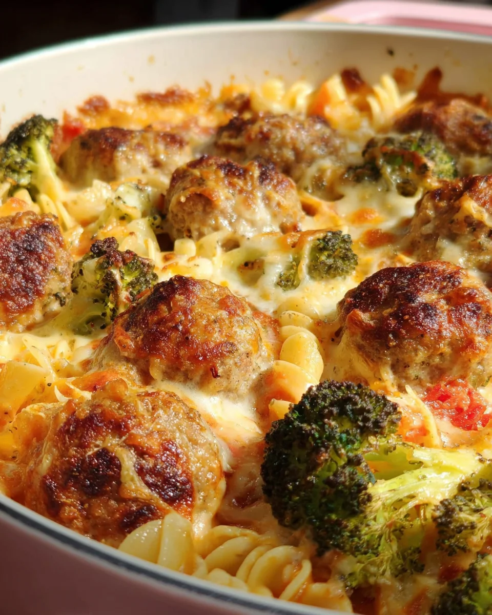 Broccoli-Nudelauflauf