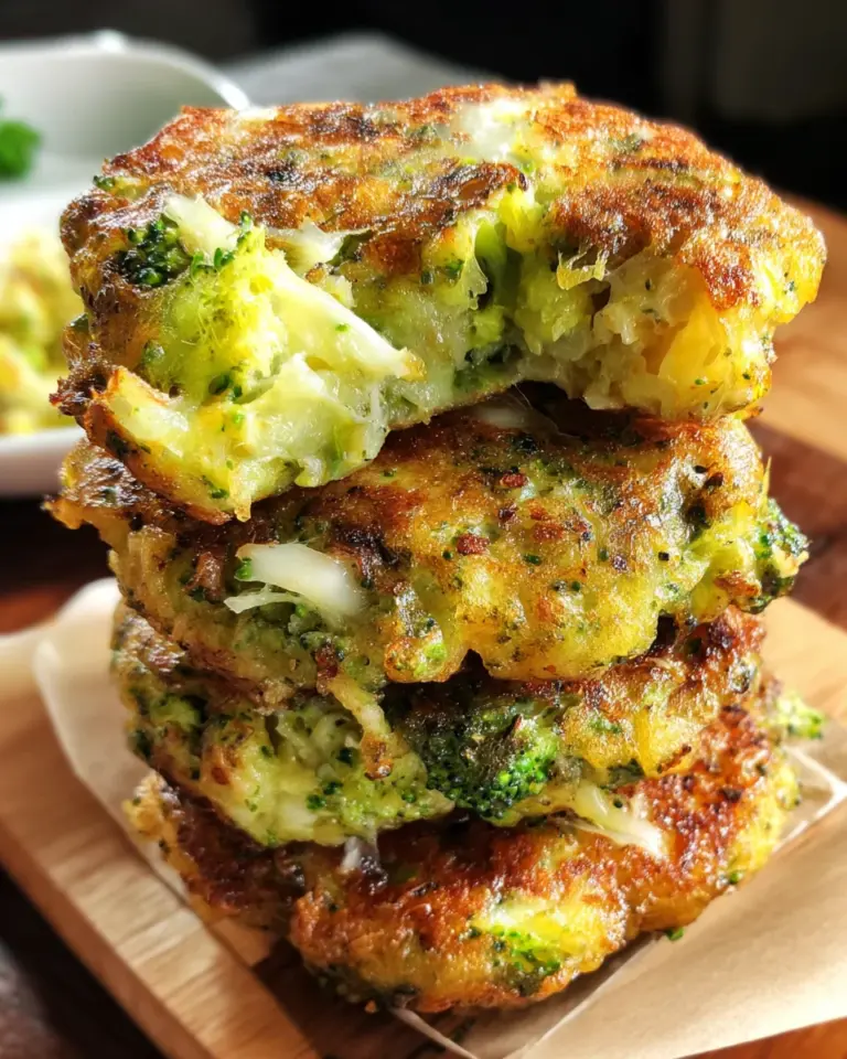 Brokkoli-Käse-Puffer