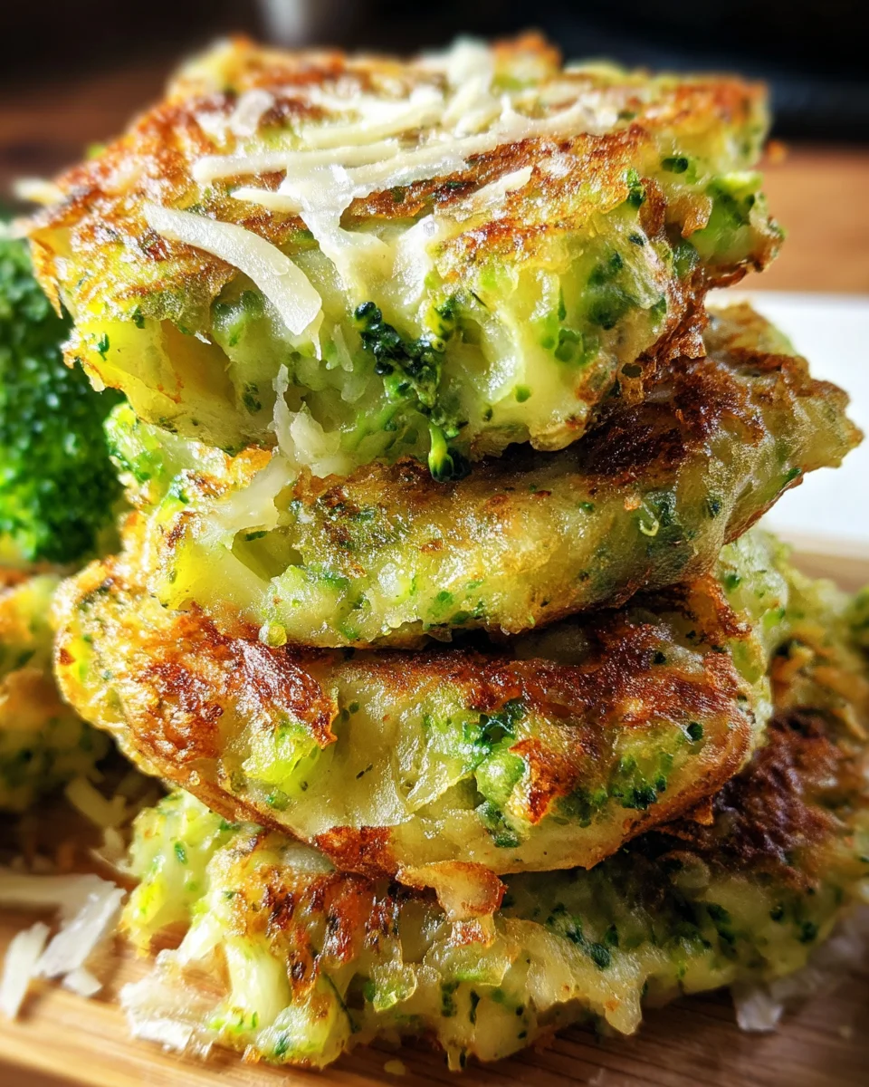 Brokkoli-Käse-Puffer