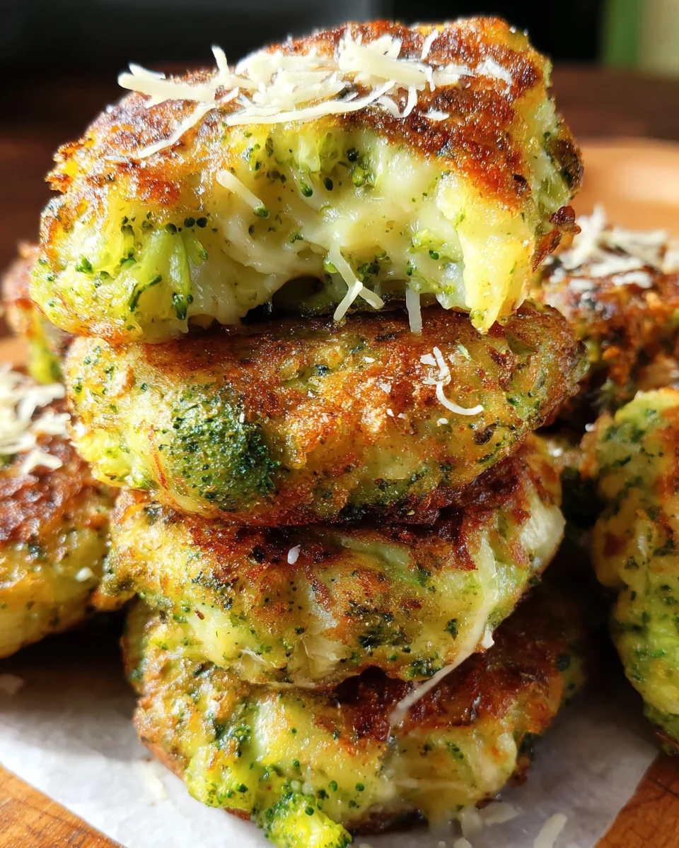 Brokkoli-Käse-Puffer