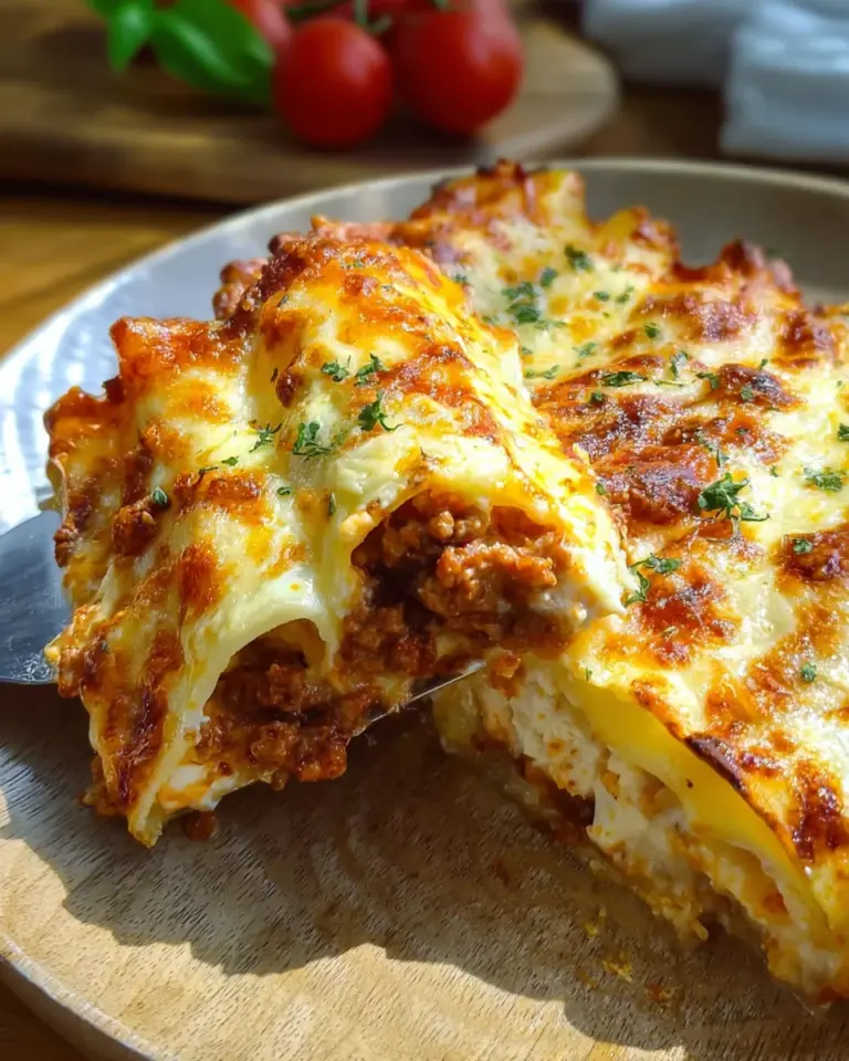 Cannelloni mit Hackfleischfüllung