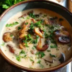 Champignonsuppe – ganz einfaches Rezept