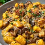 Cremige Gnocchi mit Pilzen: 25 Minuten Glück!