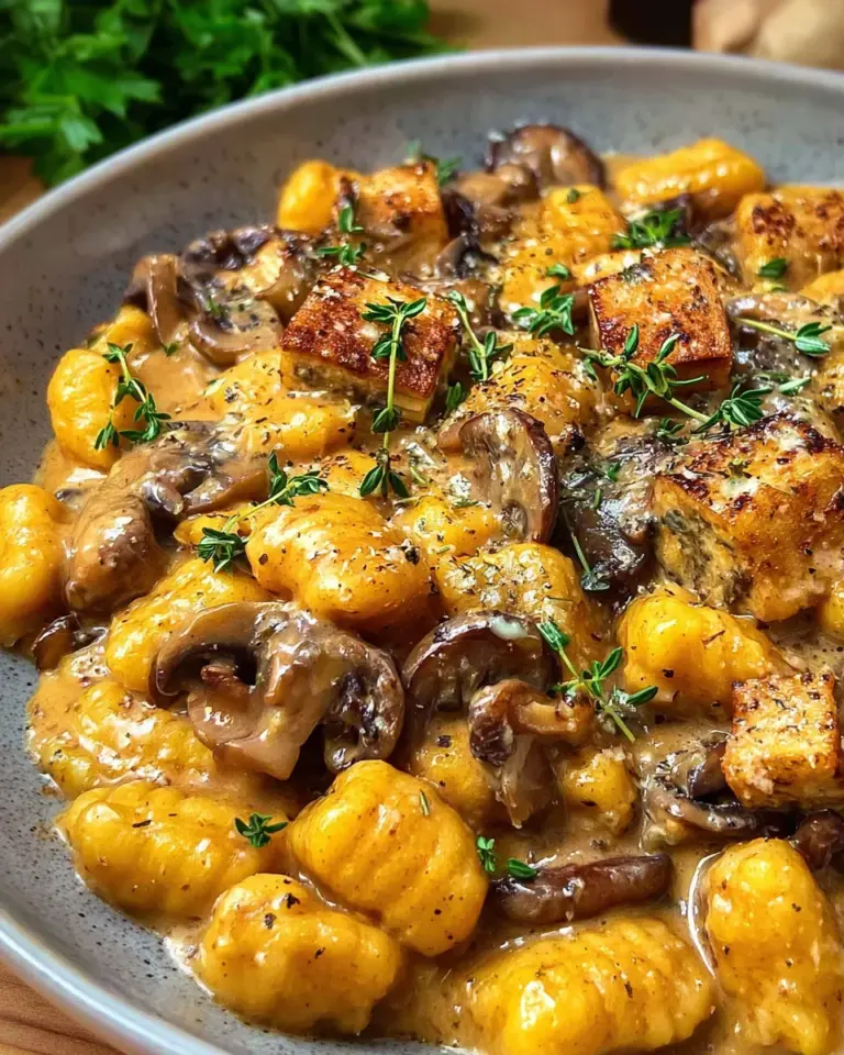 Cremige Gnocchi mit Pilzen: 25 Minuten Glück!