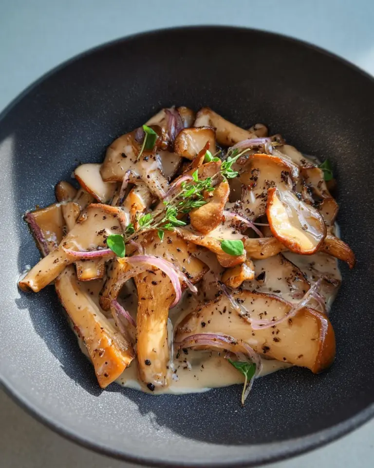 Cremige Kräuterseitlinge