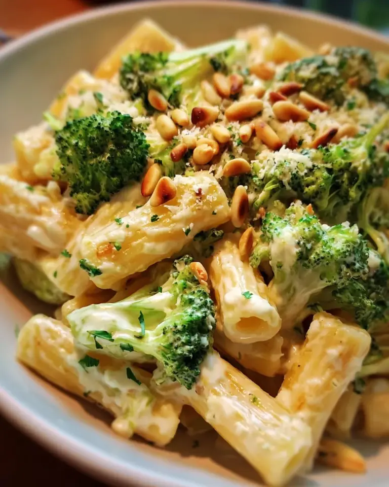 Cremige Nudeln mit Brokkoli