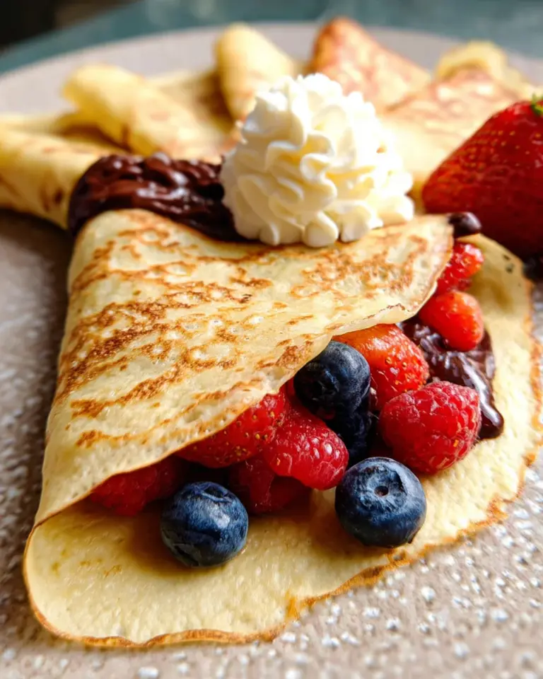 Crepes Rezept - Einfach Crepes selber machen