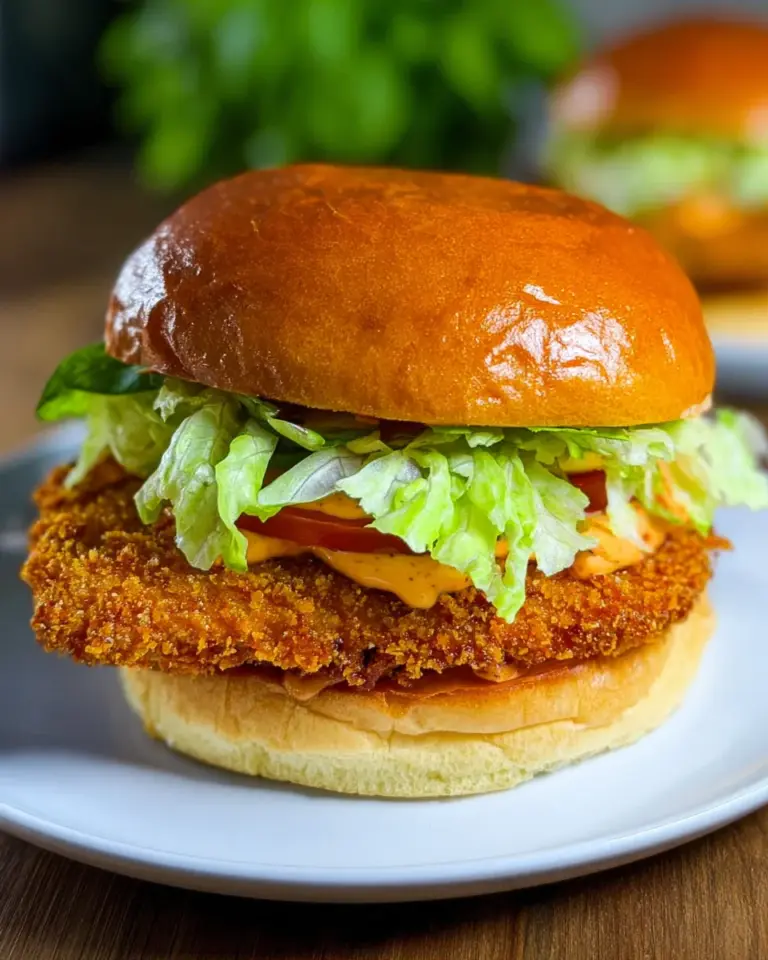 Crispy Chicken Burger