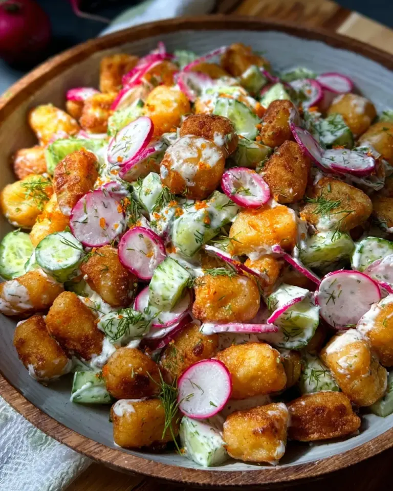 Crunchy Gnocchi Salat