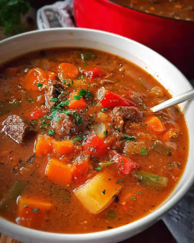 Deftige Gulaschsuppe