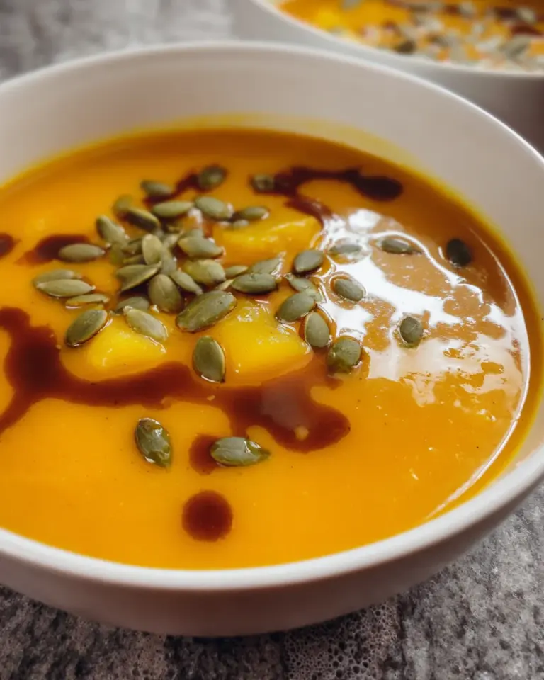 Einfache Kürbissuppe | Rezept ohne Sahne