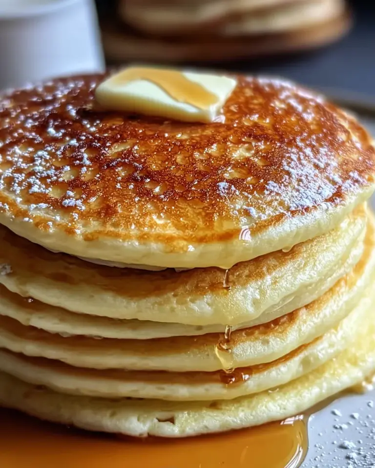 Fluffige Pancakes mit Buttermilch