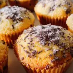 Fluffige Vanillemuffins mit Streuseln