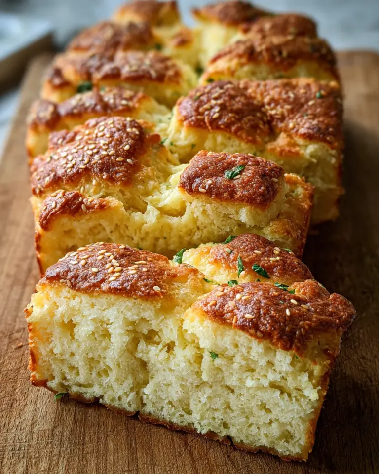 Fluffiges Hüttenkäse Wolkenbrot