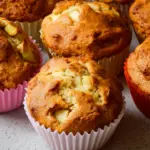 Gesunde Apfelmuffins ohne Zucker
