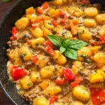 Gnocchi Pfanne mit Hackfleisch