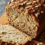 Haferflockenbrot mit Quark