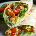 Hähnchen Wraps – Köstliches Hähnchenfleisch und frisches Gemüse